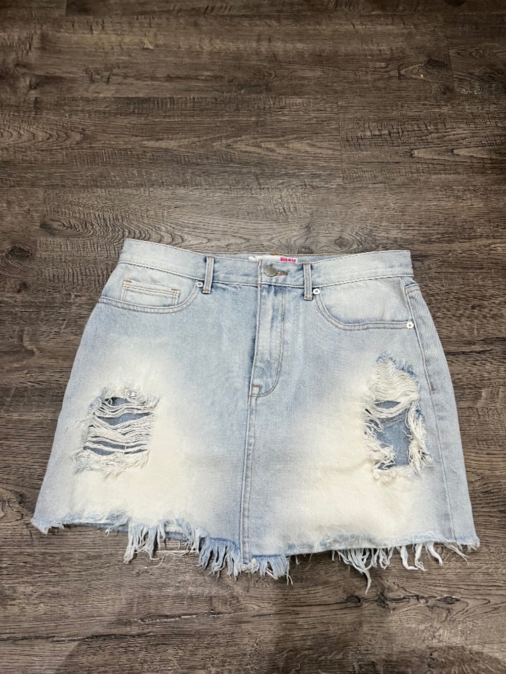 Juicy denim skirt